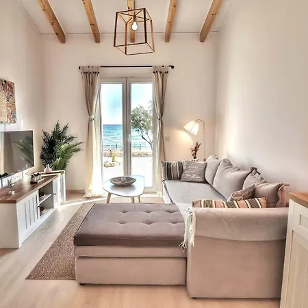 Tatil Evi Seafront Wooden House Vounaraki 4 Katastárion
