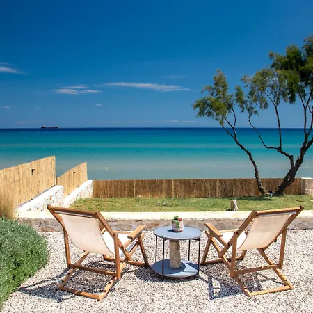 Seafront Wooden House Vounaraki 4 Tatil Evi Katastárion